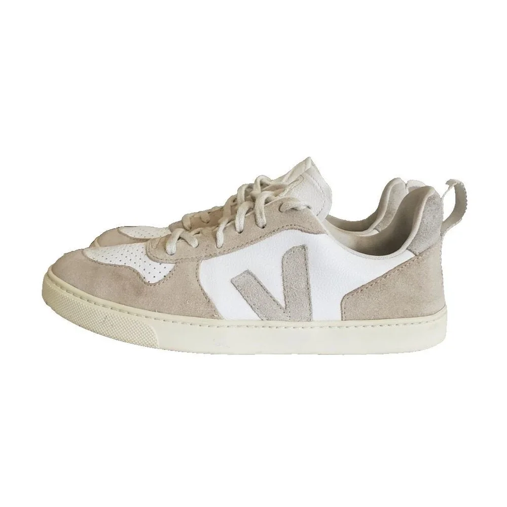 Veja V-10 Sneakers Women’s Sz 7 Natural White Leather Lifestyle Shoes Ebay3953